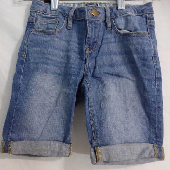 GAP Kids 8 years jean shorts with rolled bottoms